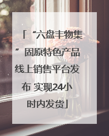 “六盘丰物集”固原特色产品线上销售平台发布 实现24小时内发货