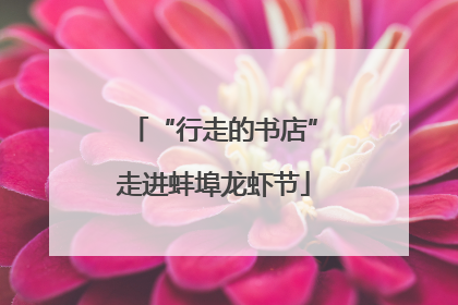 “行走的书店”走进蚌埠龙虾节