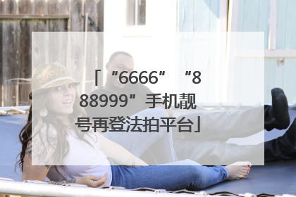 “6666”“888999”手机靓号再登法拍平台