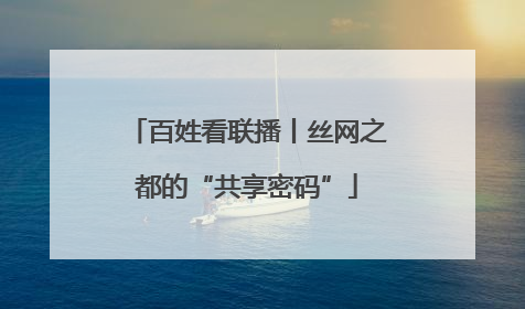 百姓看联播丨丝网之都的“共享密码”