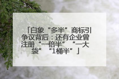 白象“多半”商标引争议背后：还有企业曾注册“一倍半”“一大袋”“1桶半”