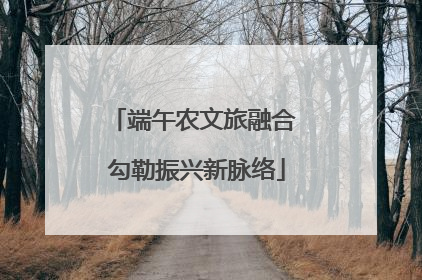 端午农文旅融合 勾勒振兴新脉络