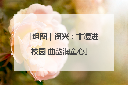 组图｜资兴：非遗进校园 曲韵润童心