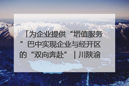 为企业提供“增值服务”巴中实现企业与经开区的“双向奔赴”｜川陕渝网络名人巴中行