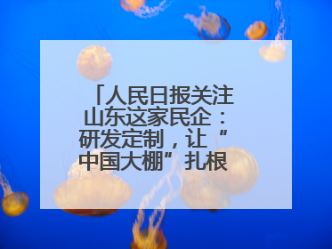 人民日报关注山东这家民企：研发定制，让“中国大棚”扎根全球40余国