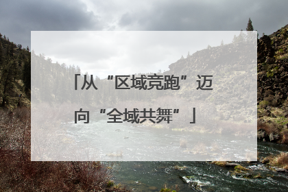 从“区域竞跑”迈向“全域共舞”