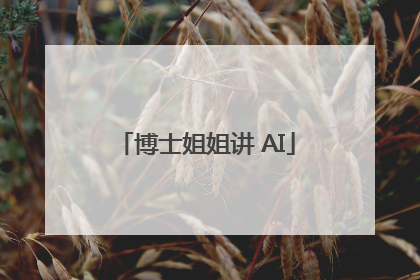 博士姐姐讲 AI