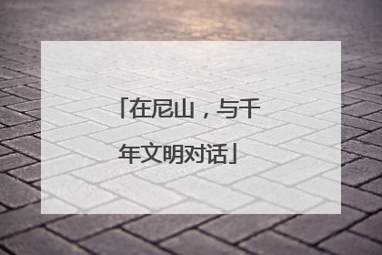 在尼山，与千年文明对话