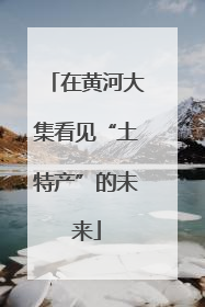 在黄河大集看见“土特产”的未来