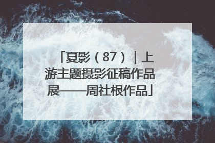 夏影（87）｜上游主题摄影征稿作品展——周社根作品