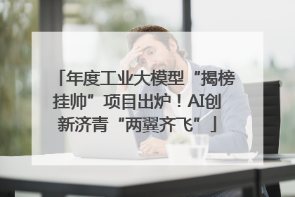 年度工业大模型“揭榜挂帅”项目出炉！AI创新济青“两翼齐飞”
