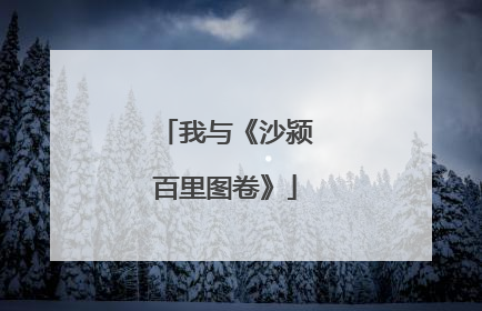 我与《沙颍百里图卷》