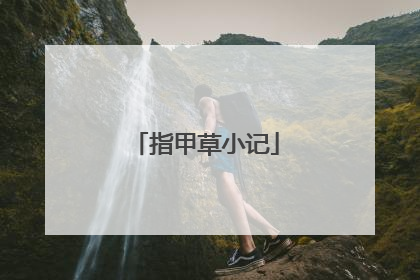 指甲草小记