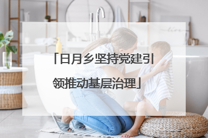 日月乡坚持党建引领推动基层治理