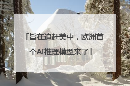 旨在追赶美中，欧洲首个AI推理模型来了