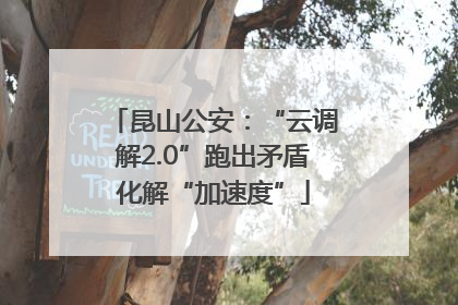 昆山公安：“云调解2.0”跑出矛盾化解“加速度”