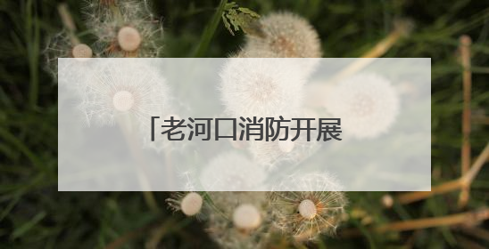 老河口消防开展养老福利机构消防安全专项检查