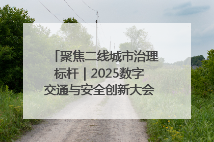 聚焦二线城市治理标杆｜2025数字交通与安全创新大会在保定隆重开幕