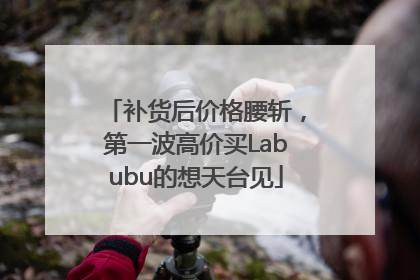补货后价格腰斩，第一波高价买Labubu的想天台见