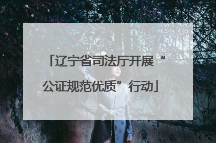 辽宁省司法厅开展“公证规范优质”行动