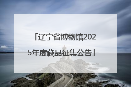 辽宁省博物馆2025年度藏品征集公告