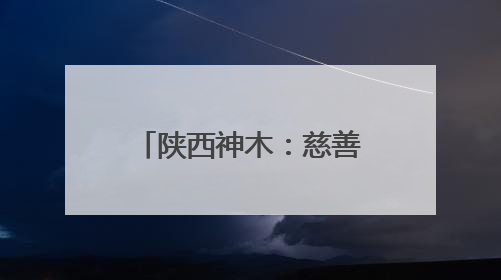 陕西神木：慈善赋能养老 绘就村社幸福图景