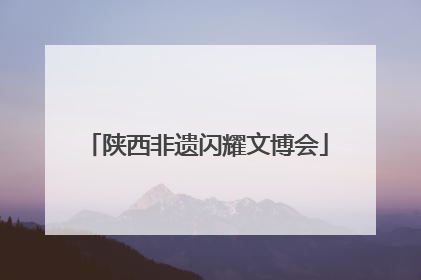 陕西非遗闪耀文博会