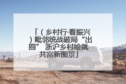 （乡村行·看振兴）毗邻统战破局“出圈” 浙沪乡村绘就共富新图景