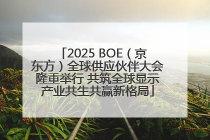 2025 BOE（京东方）全球供应伙伴大会隆重举行 共筑全球显示产业共生共赢新格局