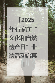 2025年石家庄“文化和自然遗产日”非遗活动启幕