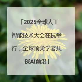 2025全球人工智能技术大会在杭举行，全球顶尖学者共探AI前沿